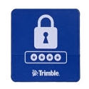Ochranná nálepka PIN pre totálne stanice Trimble